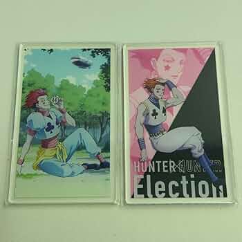 ハンターハンターカフェ限定　ヒソカ　アクリル特典クリアカード　2点セット 61c8P7XPOiL._UF350,350_QL50_.jpg