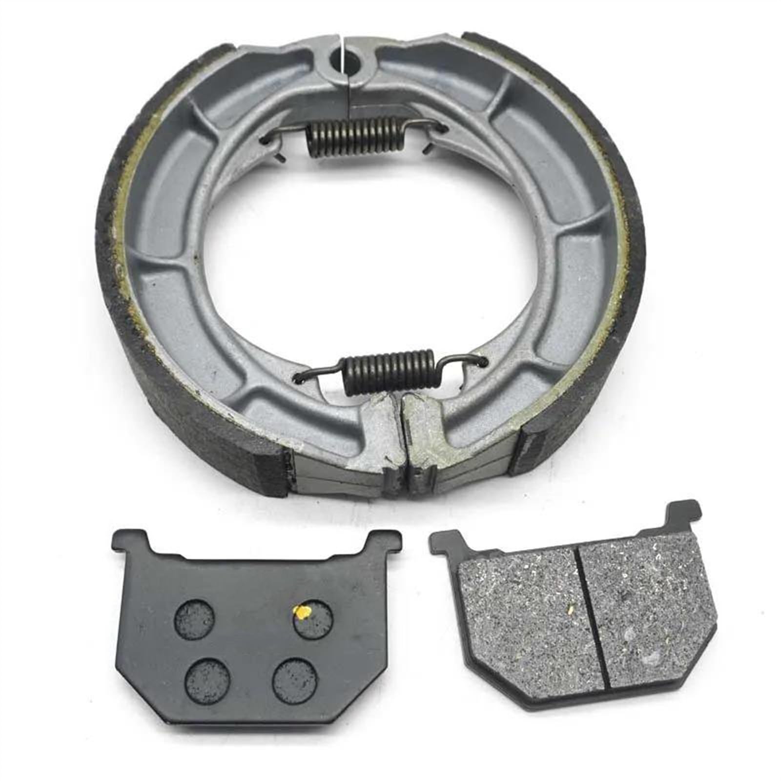 Bloque de Freno para Suzuki GS450T 1981-1982 Accesorios para Motocicleta Pastillas De Freno Delanteras Y Zapatas De Freno Traseras