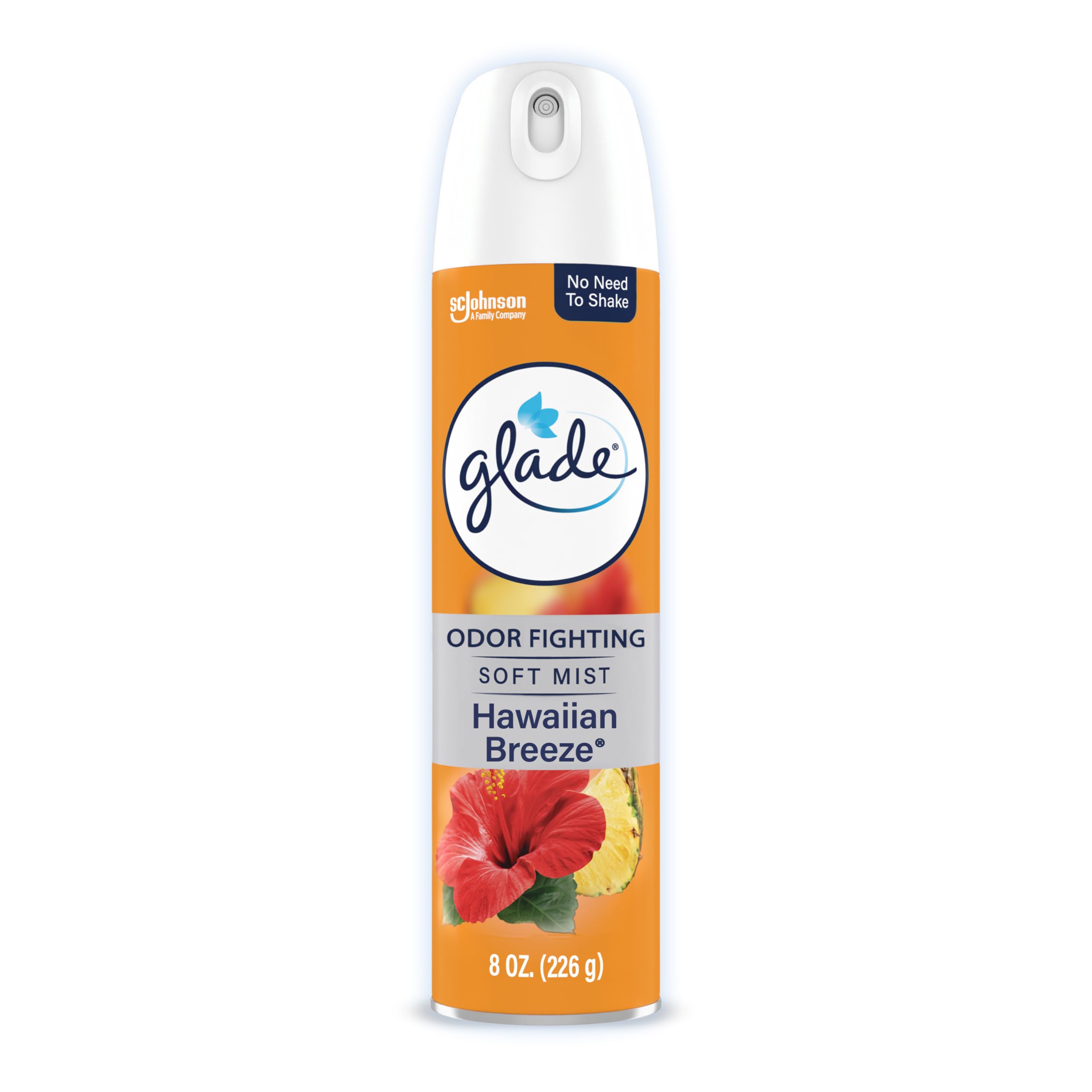 Glade Air Freshener Room Spray Hawaiian Breeze Scent Odor Fighting to Deliver Long Lasting Freshness 8 Oz