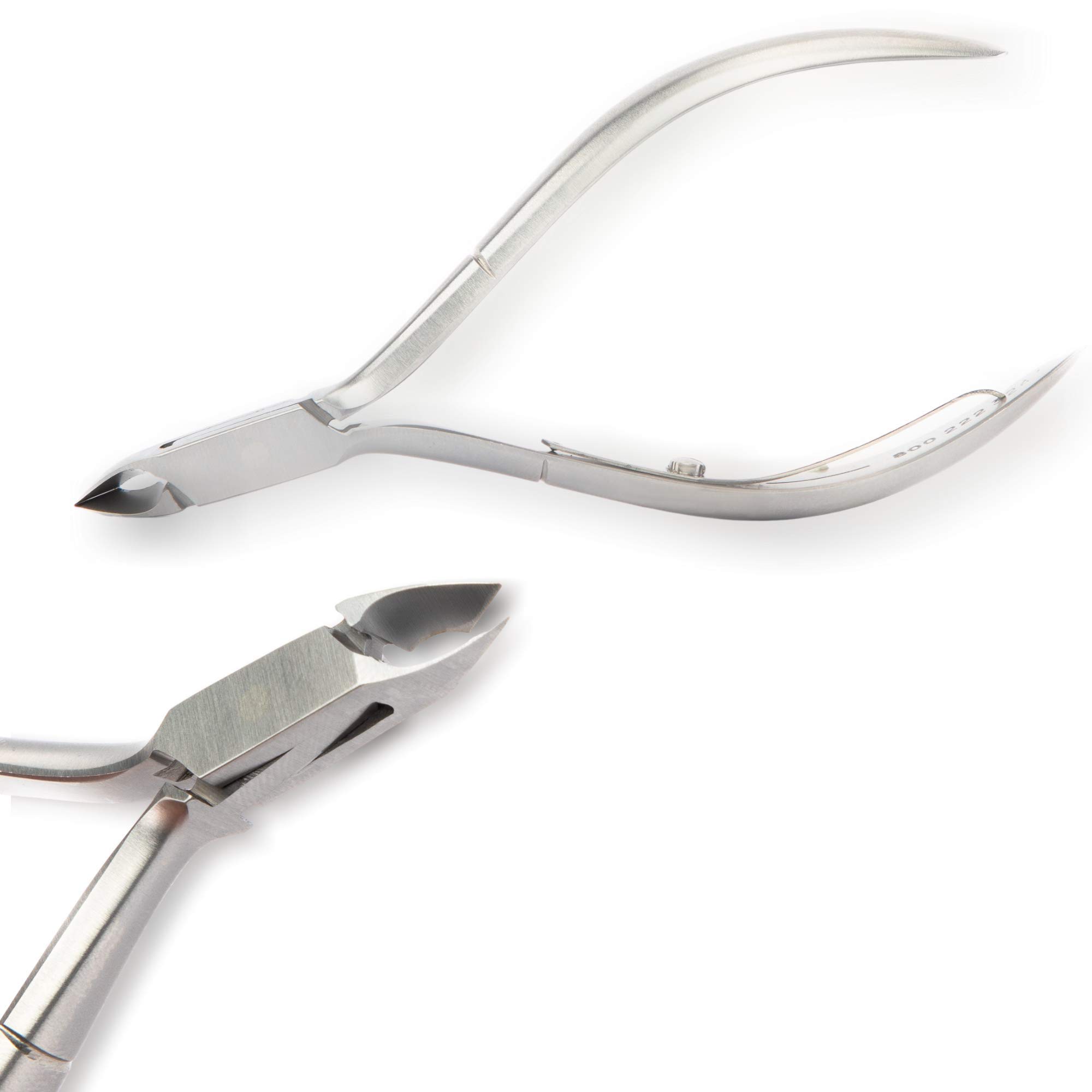 Tammy TaylorAntoine Acrylic Nippers | Made from Handcrafted Cobalt INOX Stainless Steel (Silver Satin)