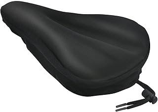 サドルカバー お尻が痛くない 自転車用 シートカバー 低反発 滑り止め加工 取り付け簡単