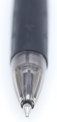 Miniatura 9 de Writon Bolígrafos retráctiles, agarre cómodo, punta media de 0.039 pulgadas, tinta morada, paquete de 24