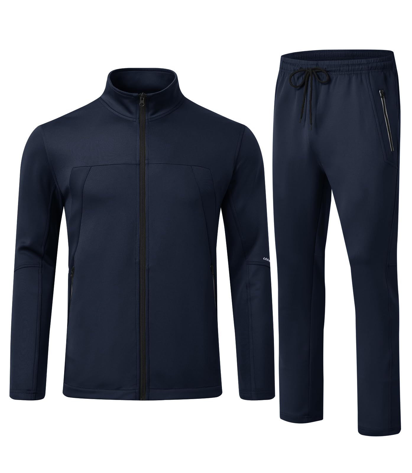 Rdruko Men's Track Suits 2 Piece Set Sweatsuits Tracksuits Jogging Workout Gym Athletic Sweat Suits-image-36