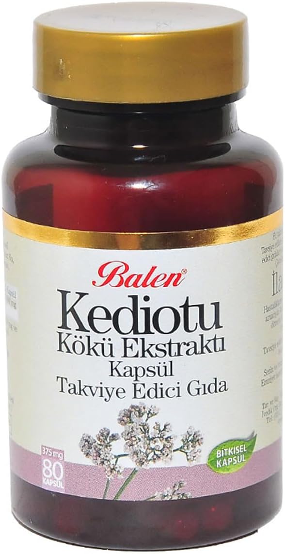 Balen Kediotu Kedi Otu Kökü Ekstraktı Kapsül 80 X 375 Mg