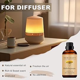 Helichrysum Essential Oils, 100% Pure and Natural Essential Oil for Aromatherapy Diffuser - Helichrysum/1 Fl Oz