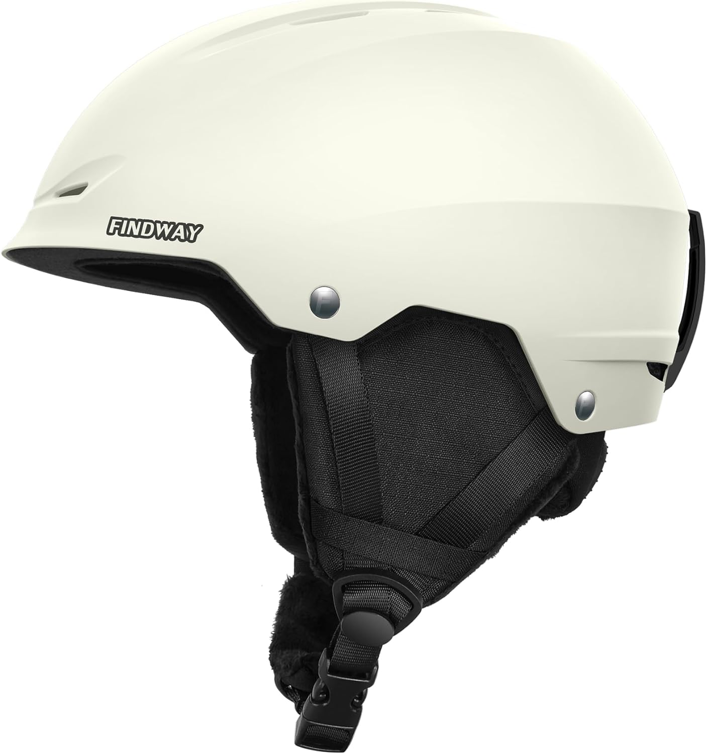 Findway Upgrade Ski & Snowboard Helmet for Adults - Goggles Compatible, ABS Shell, EPS Foam, Adjustable Dial - Men Women Youth