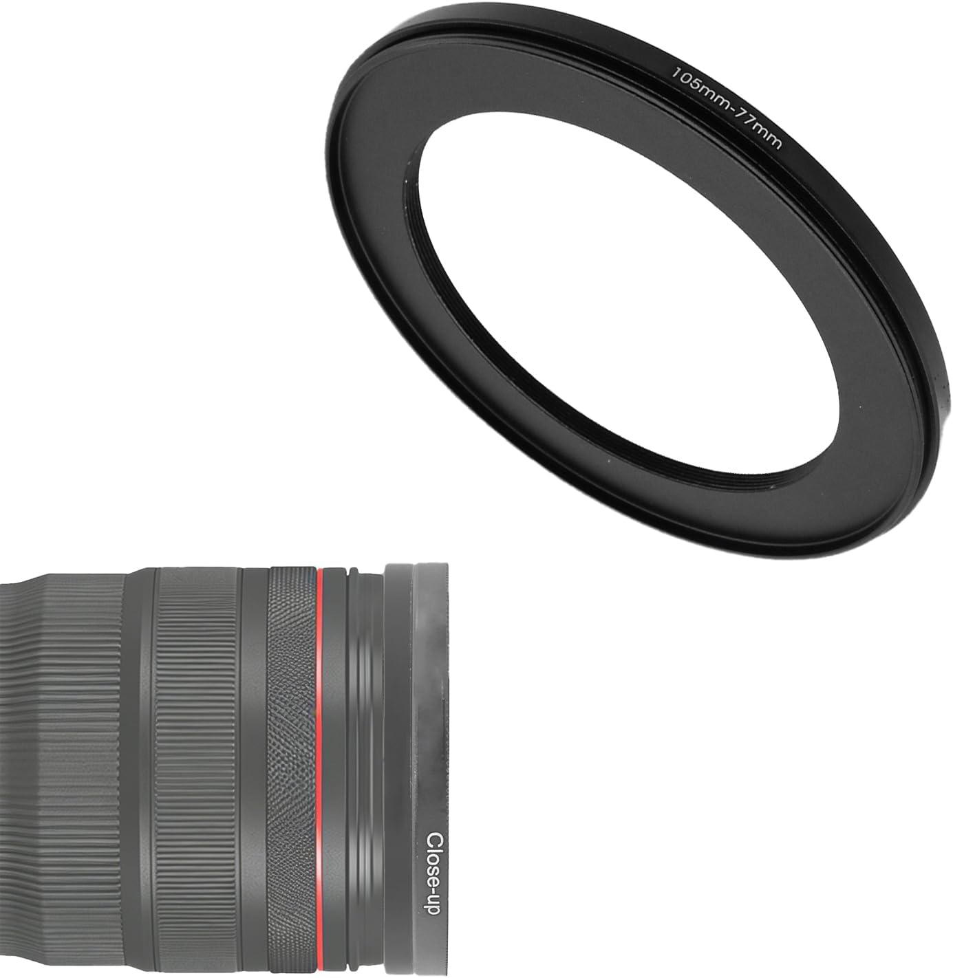 Anillo Adaptador de Filtro Paso Descendente 105-77/82/86/95mm
