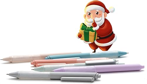 Miniatura 4 de Linbsunne Bolígrafos de punta media de 0039in con bolígrafo de agarre súper suave para hombres y mujeres paquete de 12