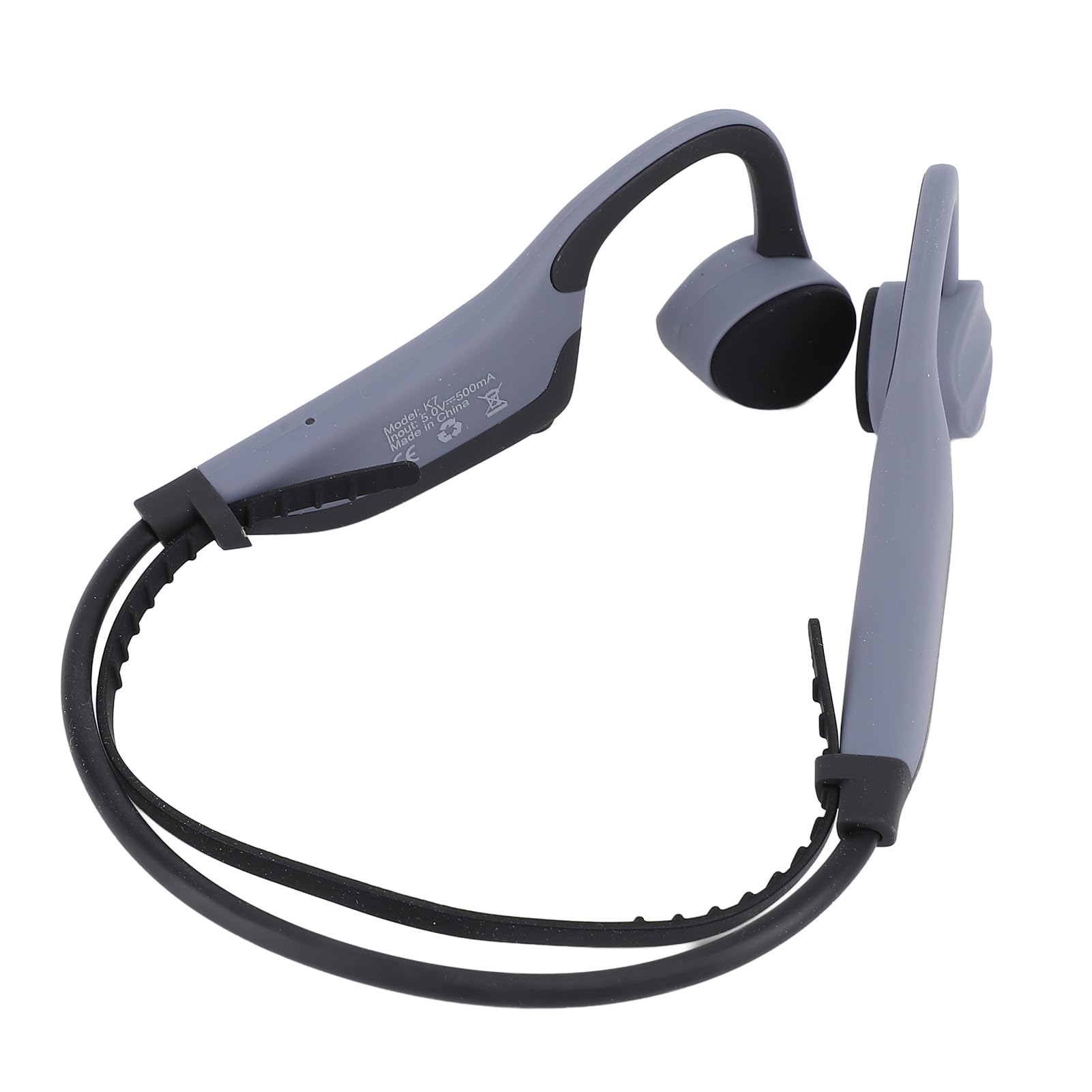 Cuffie a Conduzione Ossea, Memoria da 16 GB Cuffie Sportive Wireless Resistenti all'acqua IPX8, a Conduzione Ossea per Nuoto con Doppia modalità per Nuoto, Immersioni all'aperto (GREY)
