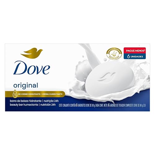 Dove Sabonete em Barra Original 90g  6 Unidades