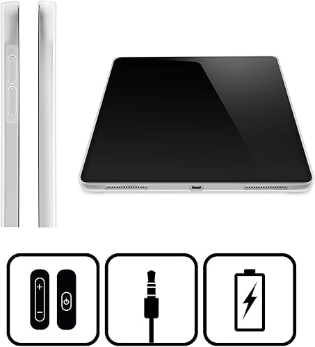 Miniatura 5 de Head Case Designs Officially Licensed England Rugby Union Position 9 202324 Players Home Kit Soft Gel Case Compatible with Samsung Galaxy Tab S8