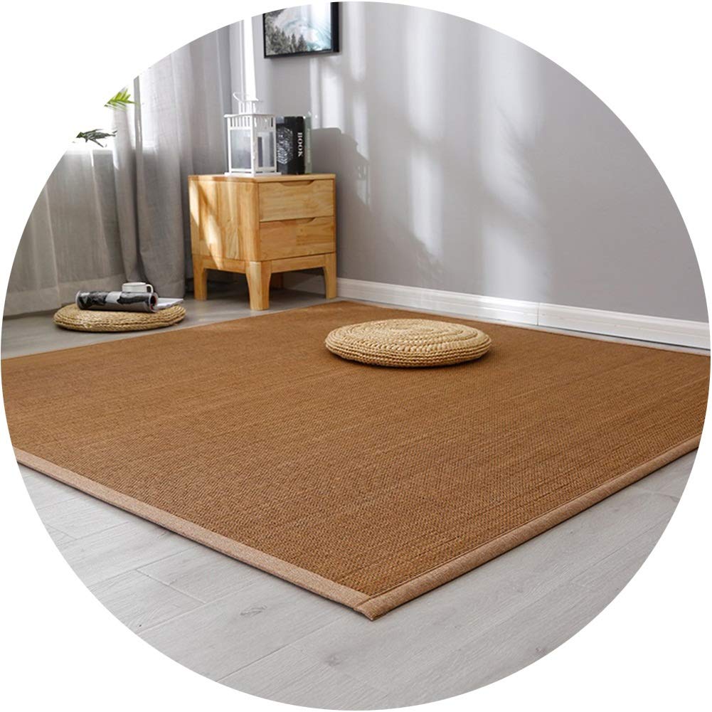 Tapis antidérapant en bambou évite les glissades tapis de sol salon