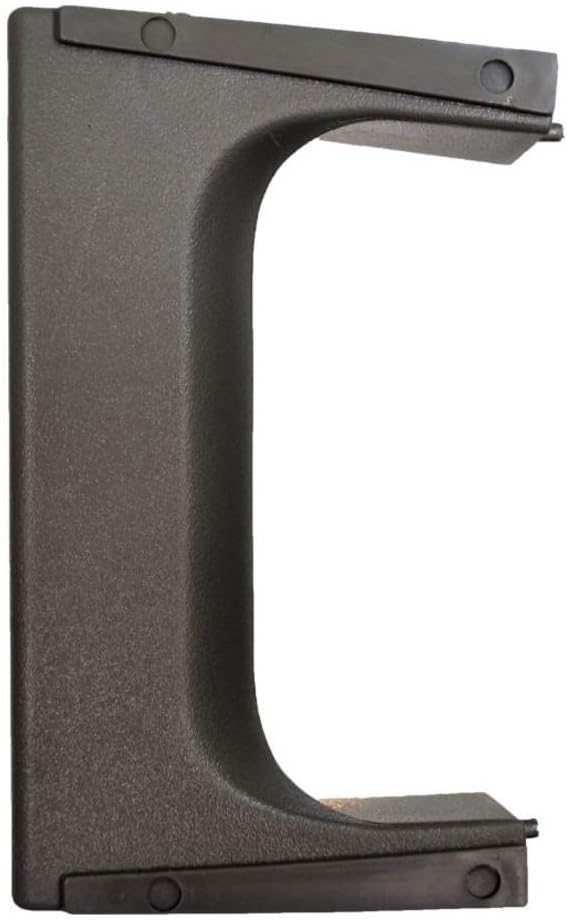 PT Auto Warehouse GM-2548G-RL - Interior Inside Door Pull Handle, Textured Gray - for Extended Cabs, Rear Left Driver Side, Replaces 15913719