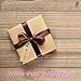 300 Feet Natural Jute Twine and 100PCS Brown Rectangle Kraft Paper Gift Tags for Crafts & Price Tags Labels by Blisstime