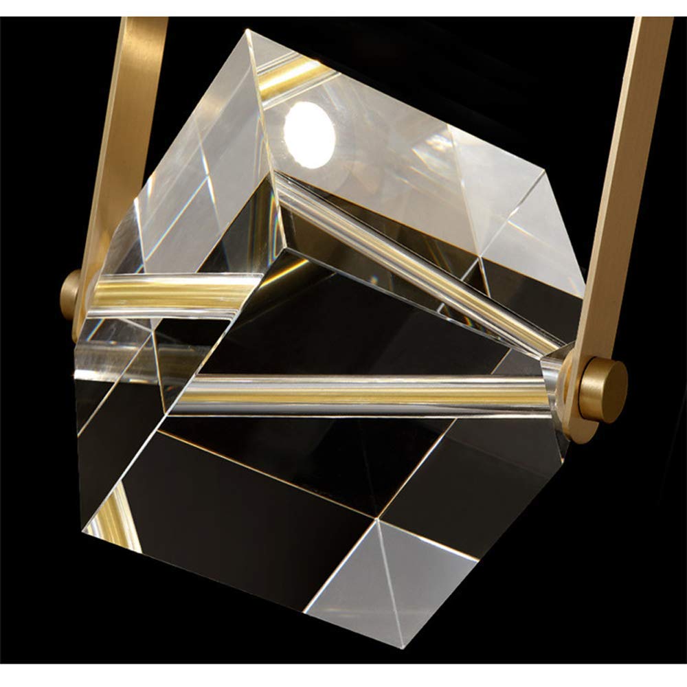 Lámpara de pared, lámpara de pared de Cristal de cobre con Luz cálida LED posmoderna, lámpara de pared de Ambiente sencillo nórdico para dormitorio, mesita de Noche, lámpara de pared de Fondo para TV