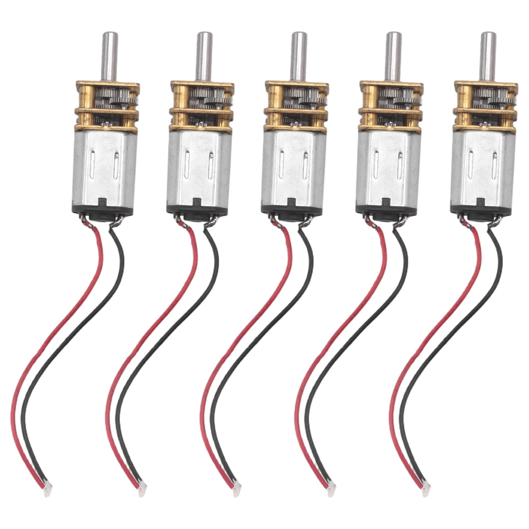 LA BAIESO 5Pcs N20 Mini Micro 3V-6V Full Metal Reducer Gearwheel Included 60RPM Slow Speed Toy