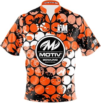 Logo Infusion Dye-Sublimated Bowling Jersey Sash Collar - I AM Bowling Fun Design 2049-MT - Motiv