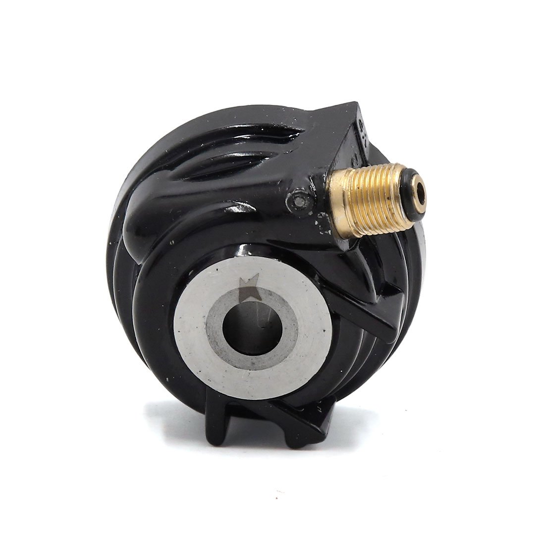 sourcing map Motorcycle Scooter Front Wheel Axes Disc Brake Speedometer Drive Gear for Yamaha Jog