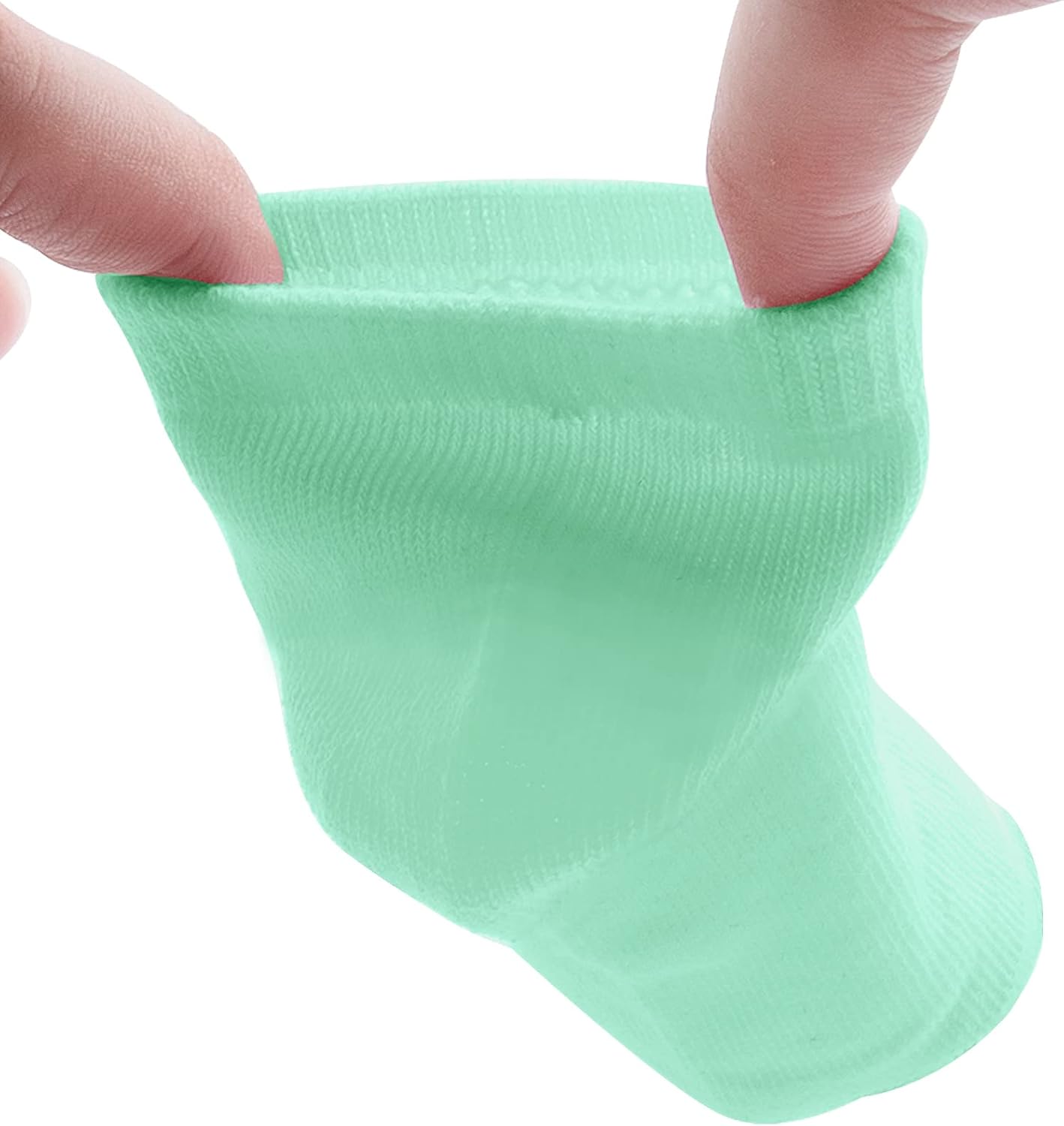 Duufin 18 Pairs Toddler Crew Socks Boys Girls Unisex Half Cushion Cotton Mid Cut Socks for Toddler Kids 1-8 Years Old - Image 2