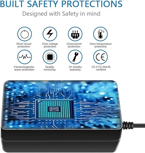 Miniatura 3 de SHNITPWR Fuente de alimentación de 24 V 3A 72 W Adaptador de CACC 100 V  240 V CA a CC 24 voltios 72 W 3 amperios 2.7A 2.5A 2A convertidor