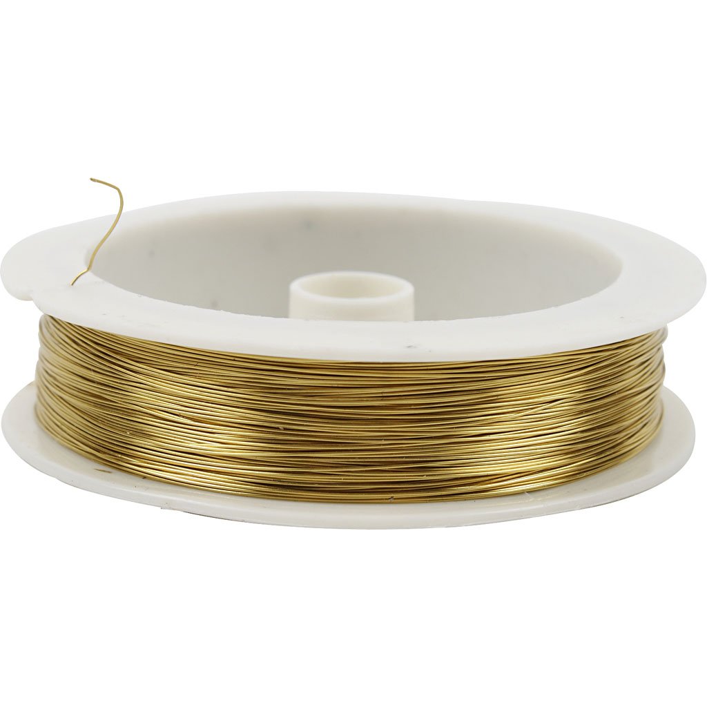 Creativ Company 51734 70-Piece Brass Wire, Multi-Colour