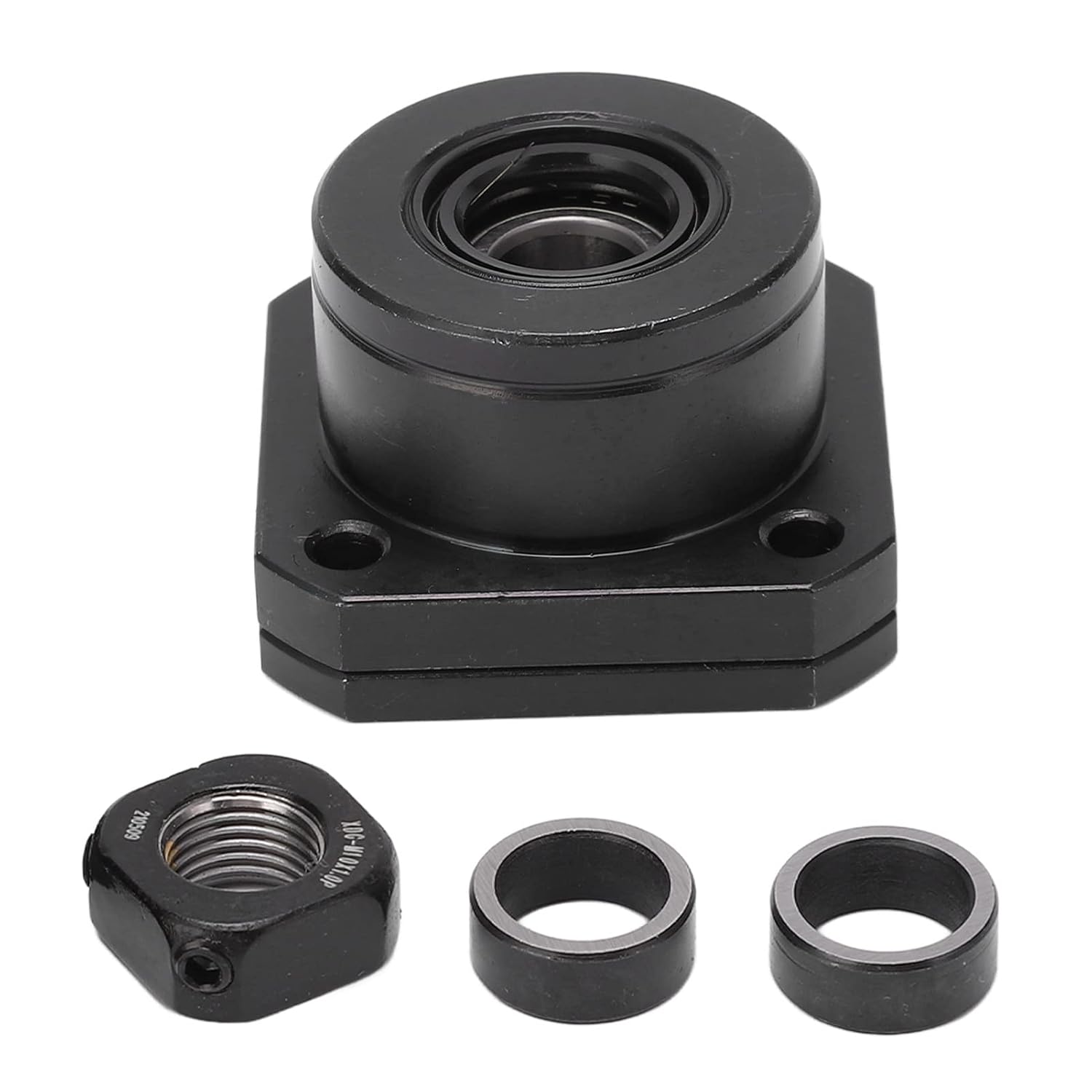 Ball Screw Bearing Block, Ball Screw Support FK10 Carbon Steel Stable for Robot