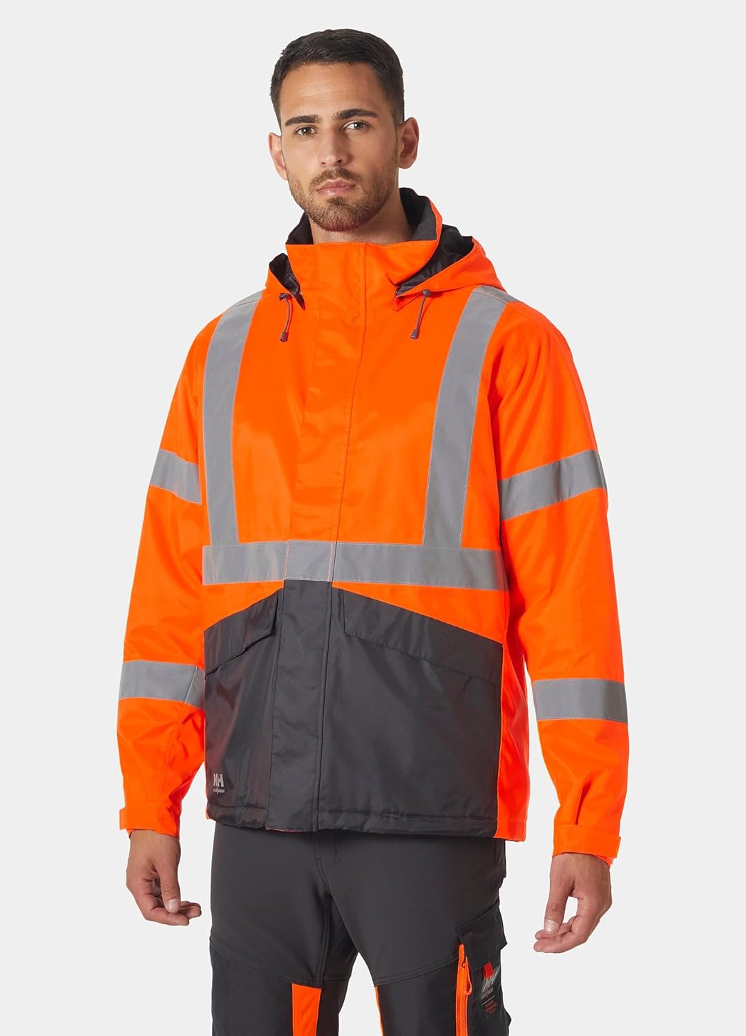 Helly Hansen Alta Winter Jacket - Waterproof Work Jacket - ANSI Class 3 Reflective Rain Gear - 220g Insulation & Hi-Vis - Image 3