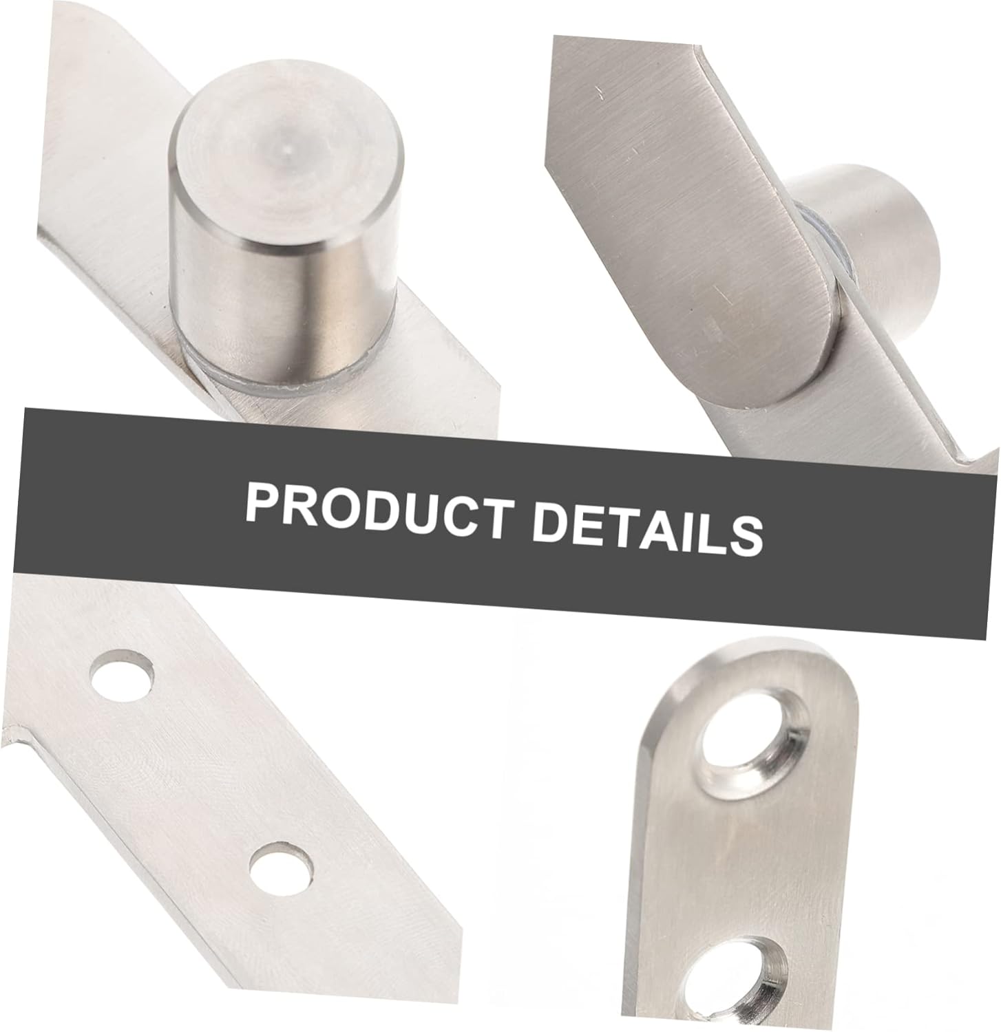 PRETYZOOM 6pcs Heavy Duty Concealed Door Hinge Pivot Hinges for Cupboards and Easy to Install for Smooth
