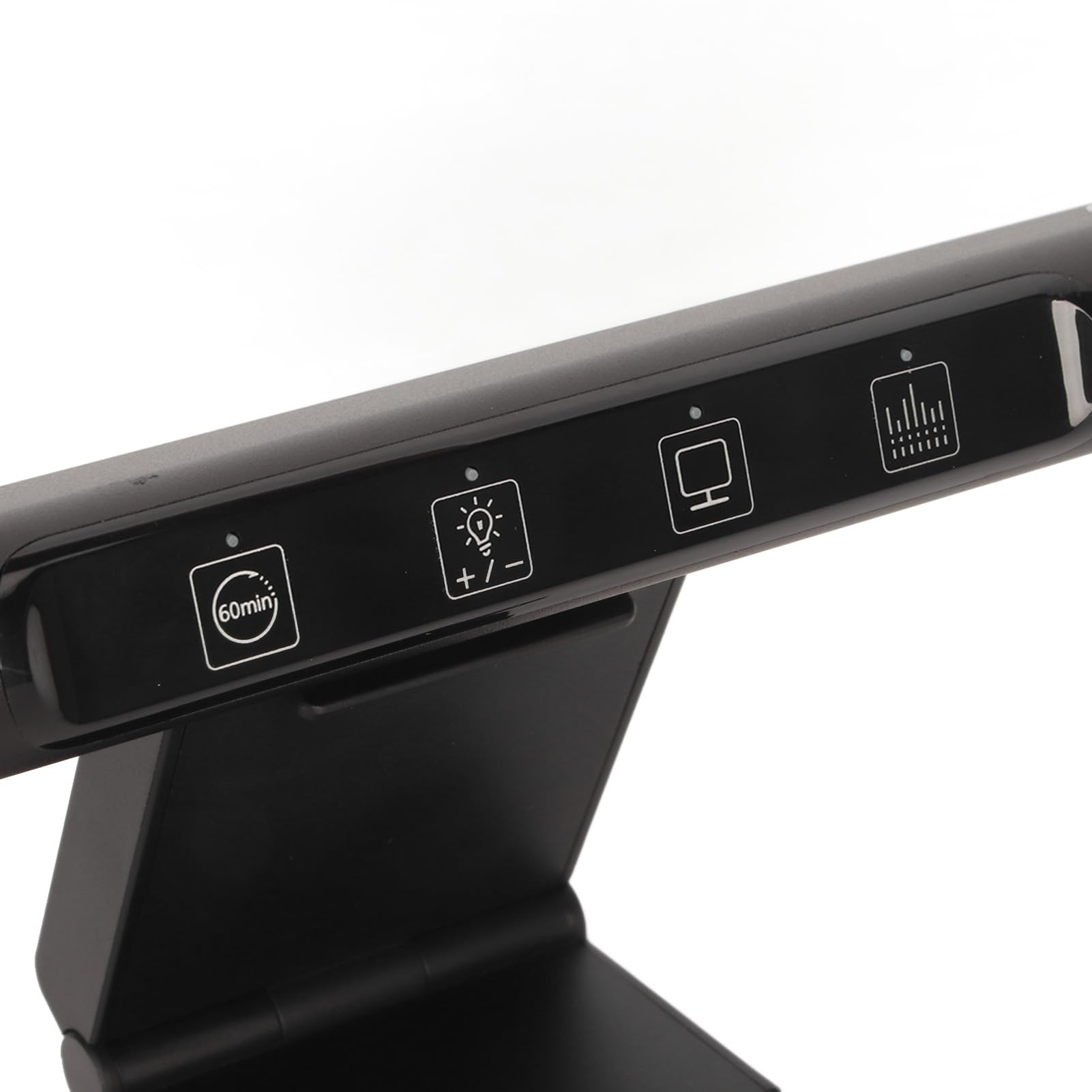 Barra luminosa per monitor, lampada per monitor da computer con design ottico asimmetrico, luce da scrivania a LED regolabile in intensità con controllo touch, 5 temperature di