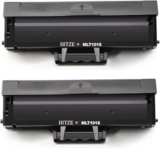 Hitze Compatible for Samsung MLT-D101S Toner Cartridge for Samsung ML-2165 ML-2168 SCX-3405W SF-760P ML-2160 ML-2165W SCX-3400 SCX-3405 ML-2162 SCX-3405FW (2 Pack)