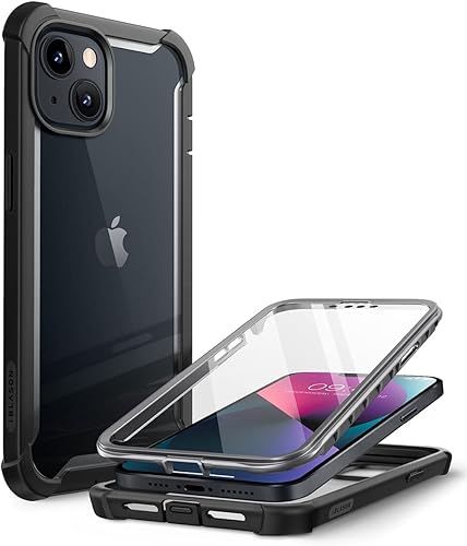 i-Blason Ares Series - Funda diseñada para iPhone 14 de 6.1 pulgadas (2022), iPhone 13 de 6.1 pulgadas (2021), funda protectora transparente de