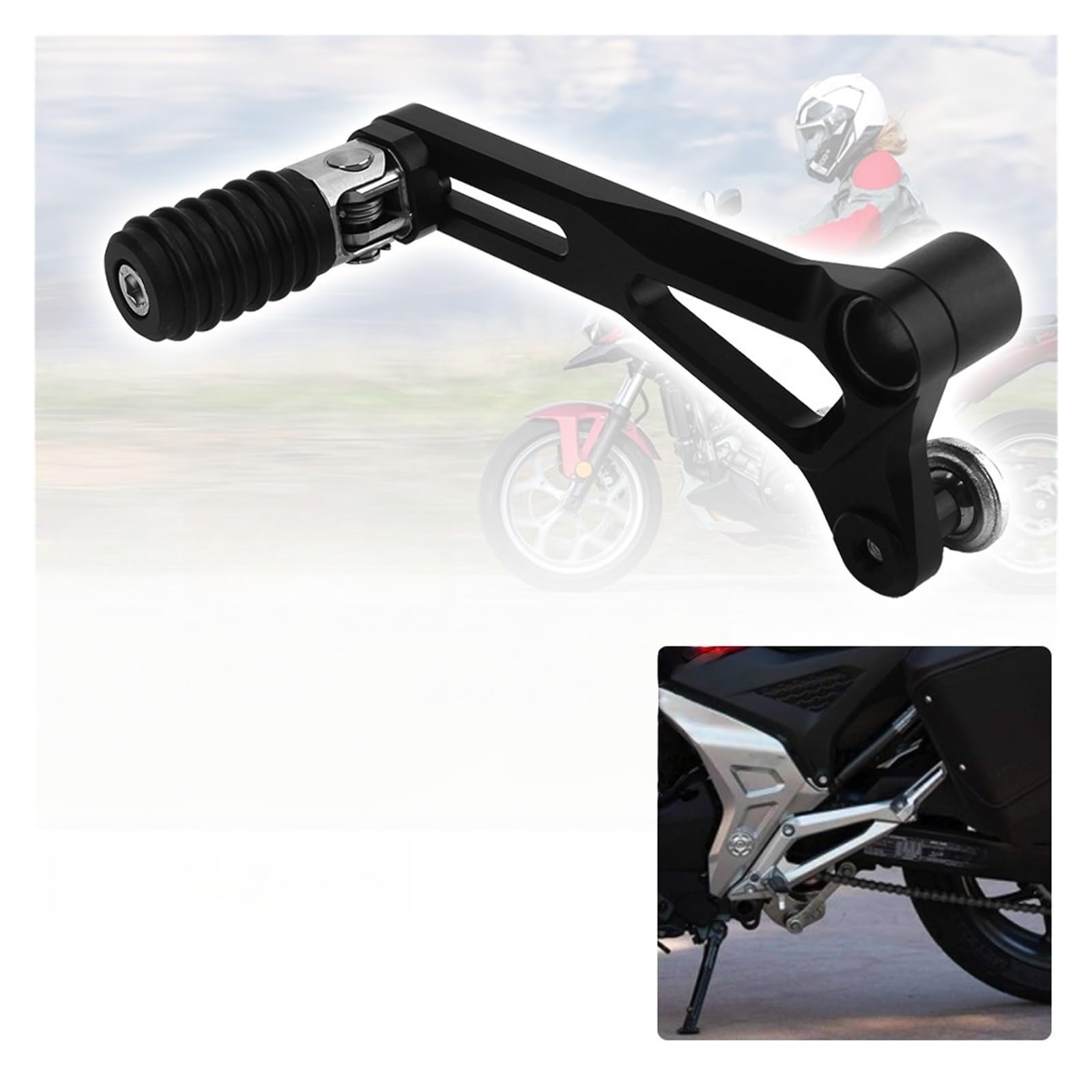 Palanca Cambios Motocicleta Accesorios De Motocicleta para NC750S NC750X NC700X NC700S NC 700 S 2012-2023 Palanca Cambio Marchas Plegable Aluminio