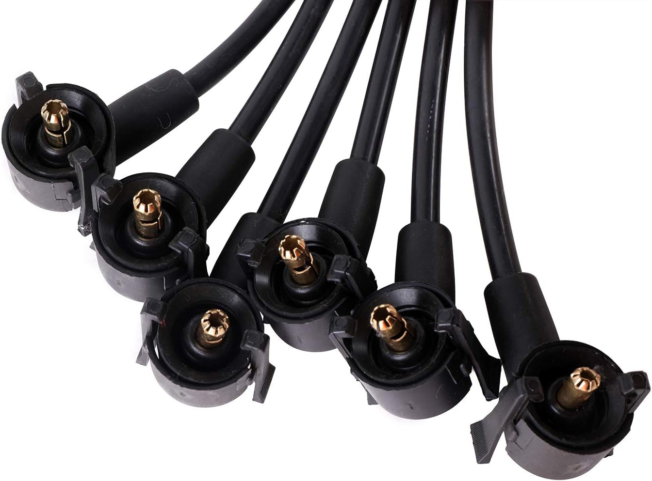 AutoPart T ST-6093 Ignition Spark Plug Wire Set, 8mm, 6-Pack, for Ford E-150 Econoline/Club Wagon, F-150 1997-2000, V6 4.2L