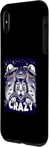 Miniatura 17 de iPhone 11 Pro Max Believe in Ufo - Alien Believer funny cat Case