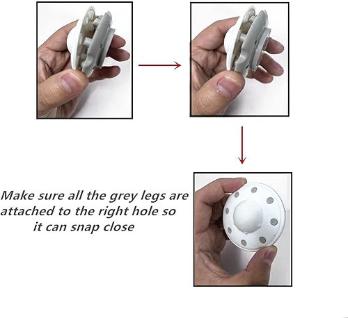 Miniatura 2 de Paquete de 6 fundas de bola de polilla con adhesivo de pared, funda recargable para bolas repelentes de polillas, ropa de armario, cajones de casa,