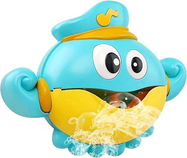 HONYAT Octopus Bath Toy for Bubble Bath for The Bathtub,1000+ Bubbles Per Minute, Plays Childrens Songs, Kids Bath Toys Makes Great Gifts for Toddlers Ages 3 4 5 6 Years Girl Boy