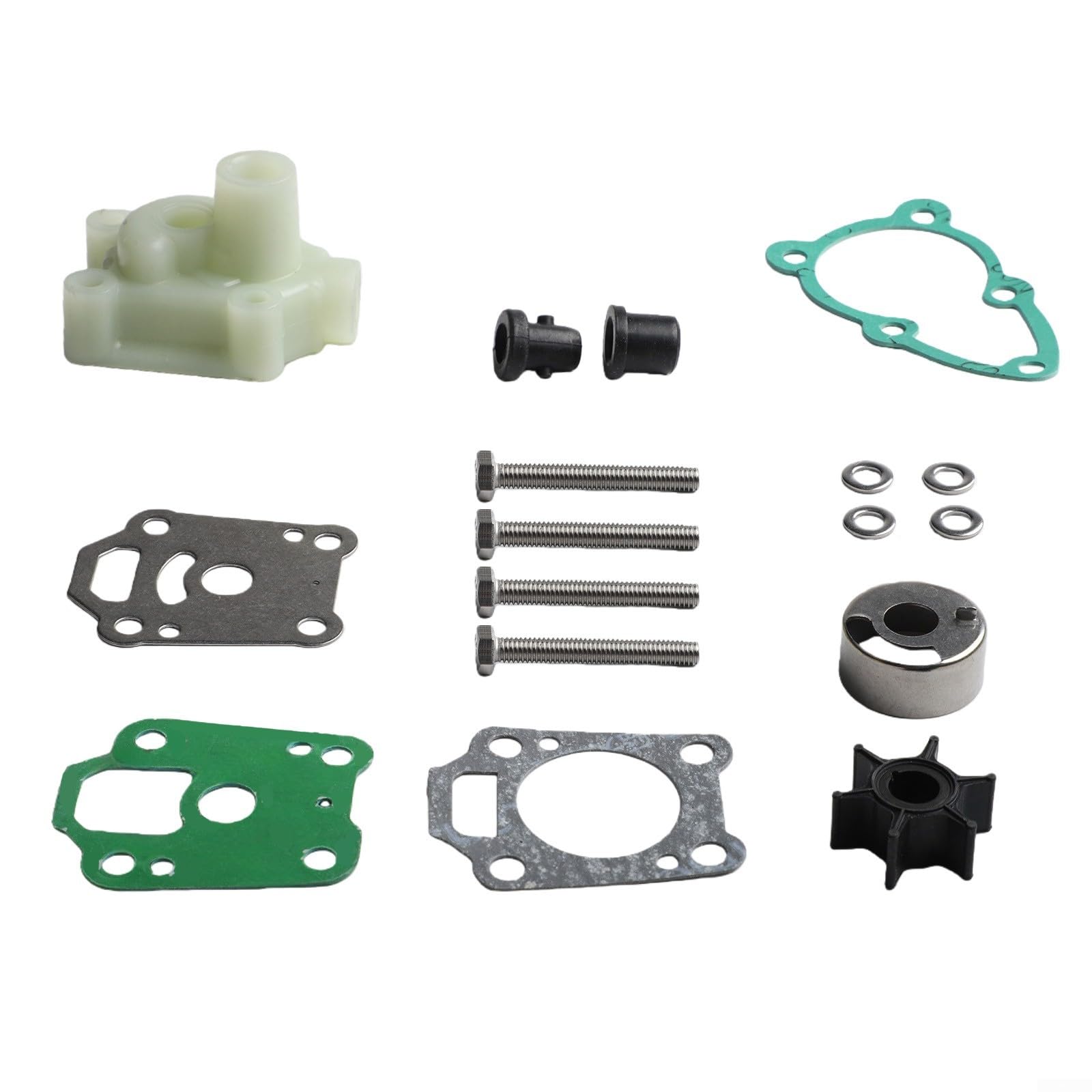 Kit de réparation de Pompe à Eau pour Tohatsu pour Nissan 4-5HP et Mer 8M, OEM 369-87322 369-65016, Outils de Service complets pour Moteur Hors-Bord Marin
