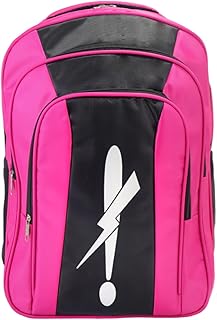 شنطة ظهر بوليستر مطبوعة للاولاد من ايز باجز - فوشيا واسود