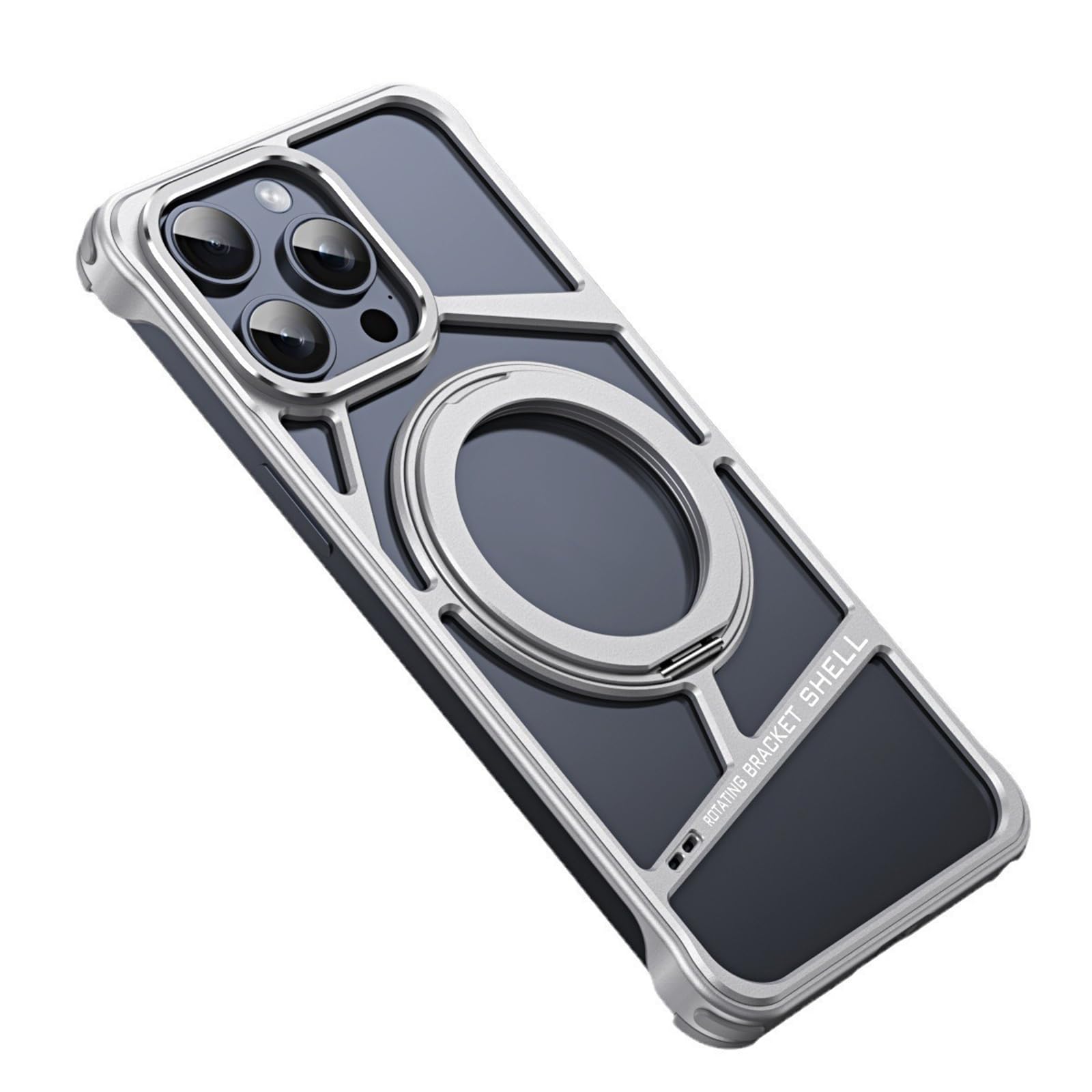 Amazon.com: XKXKZXKFYL Magnetic Metal Case for iPhone 16 Pro