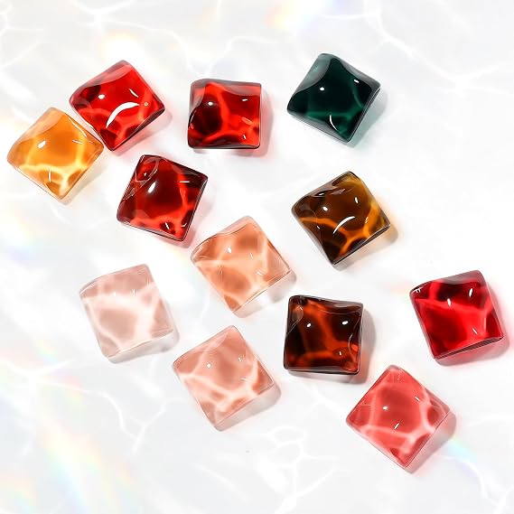 AIMEILI Gel Nail Polish Transparent Icy Jelly Gel Polish Soak Off U V LED Hema Free Nail Polish Vegan Cruelty-free Nail Salon Varnish 6 Color Set Kit of 77