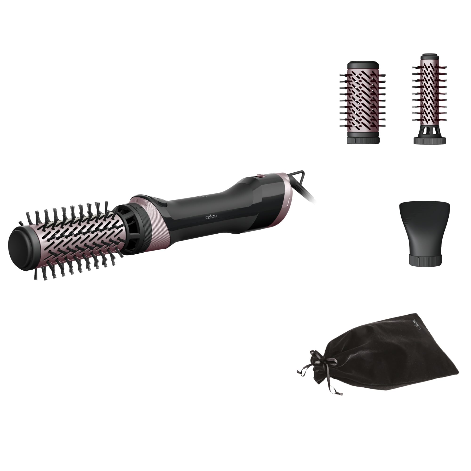 Calor Brush Activ, Brosse soufflante rotative, Brushing 1 000 W, Ergonomique, 2 brosses rotatives en céramique, UB9535C0