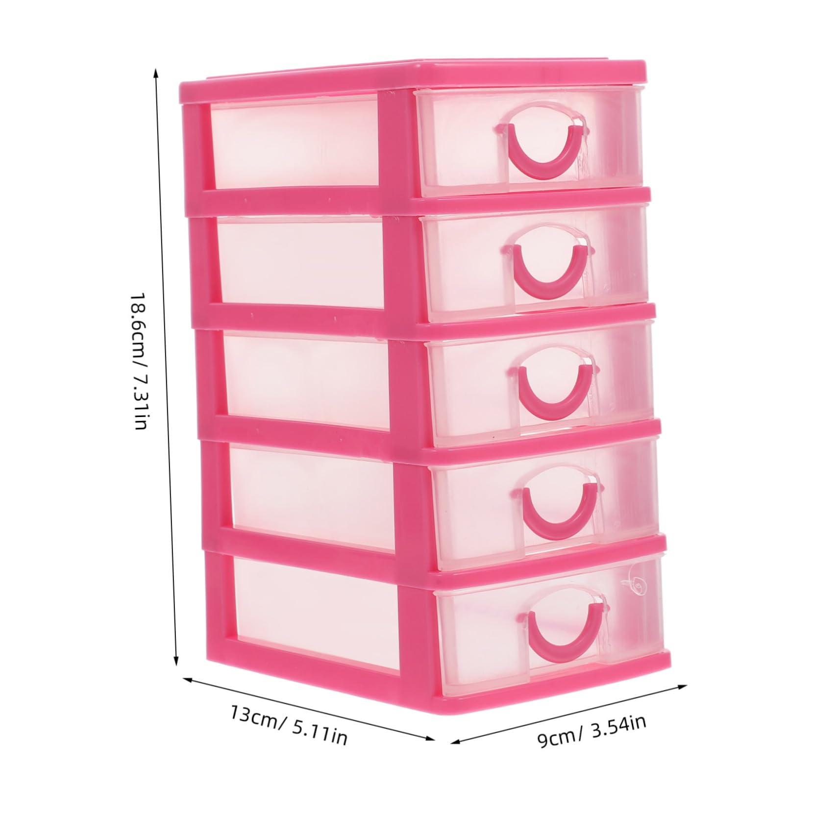 OFFSCH Desk Organizer with Storage Unit for Office Supplies Makeup Clear Storage for Easy Visibility Versatile Dresser Organizer for Home Office Use