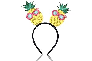 Pineapple Head - Tropical Hair Party Headband