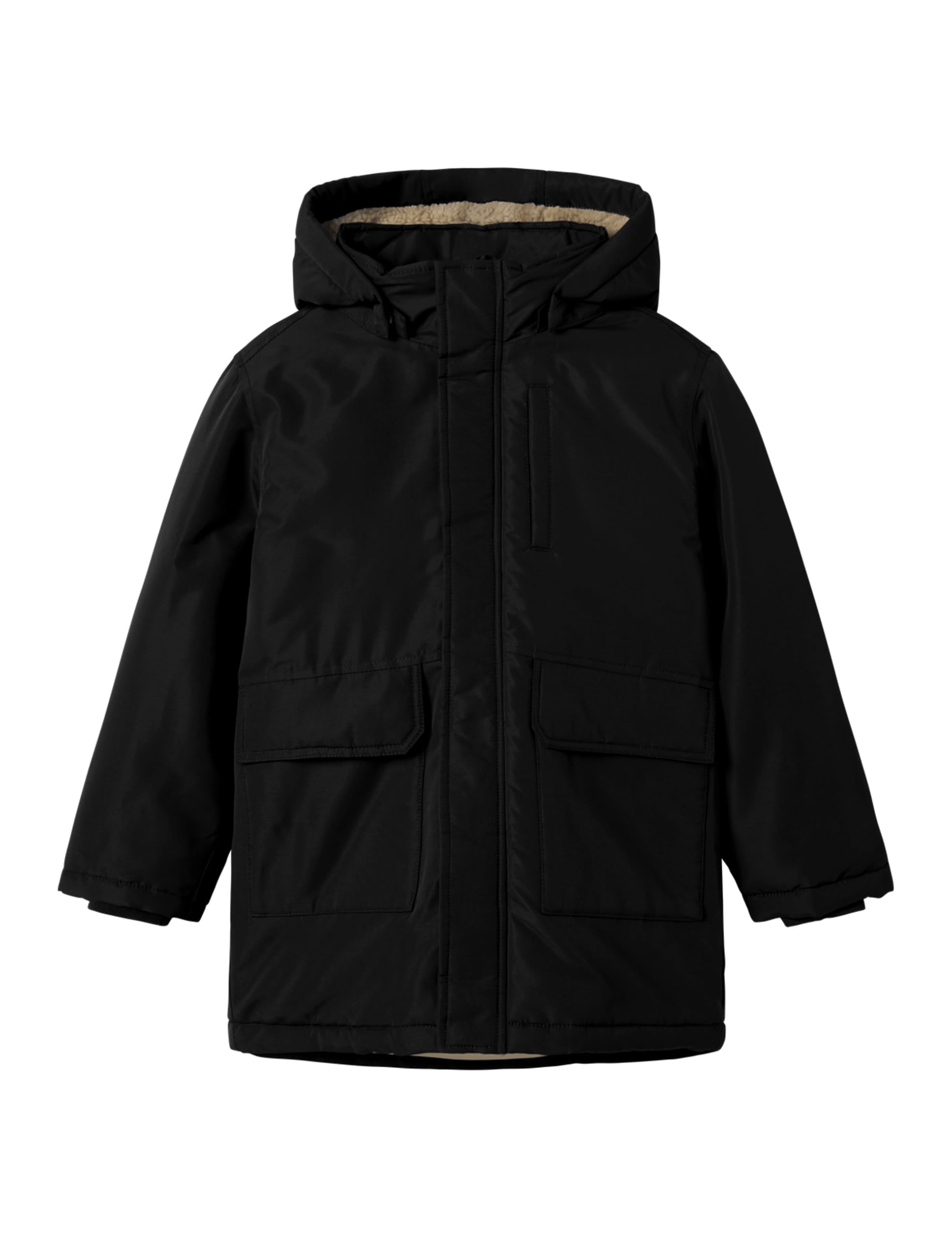 Lyle & Scott Zwart Puffa Jacket voor Jongens | Kids Brand Store