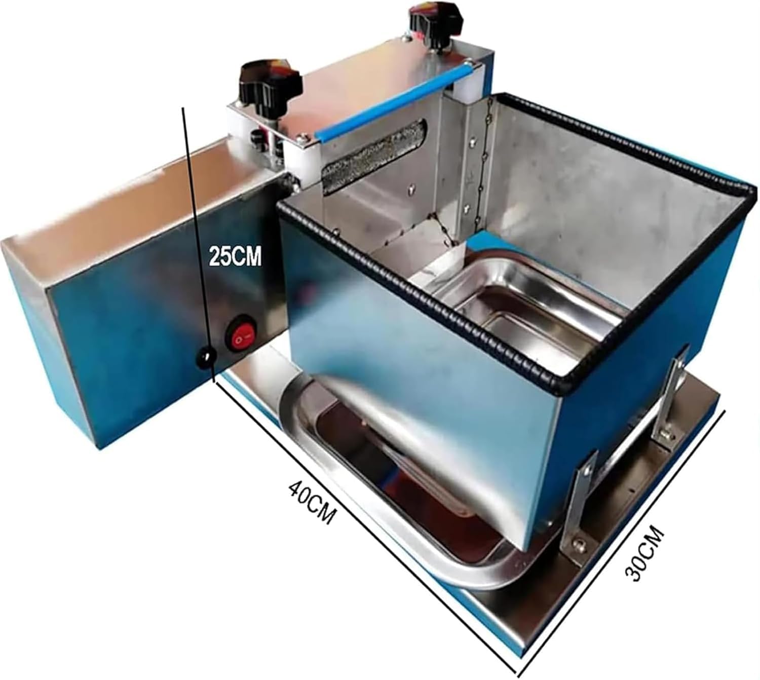 Máquina descascaradora eléctrica de guisantes con ajuste de velocidad, ajuste automático de huecos, rendimiento de 25 kg/h para cocinas domésticas, restaurantes y mercados de agricultores