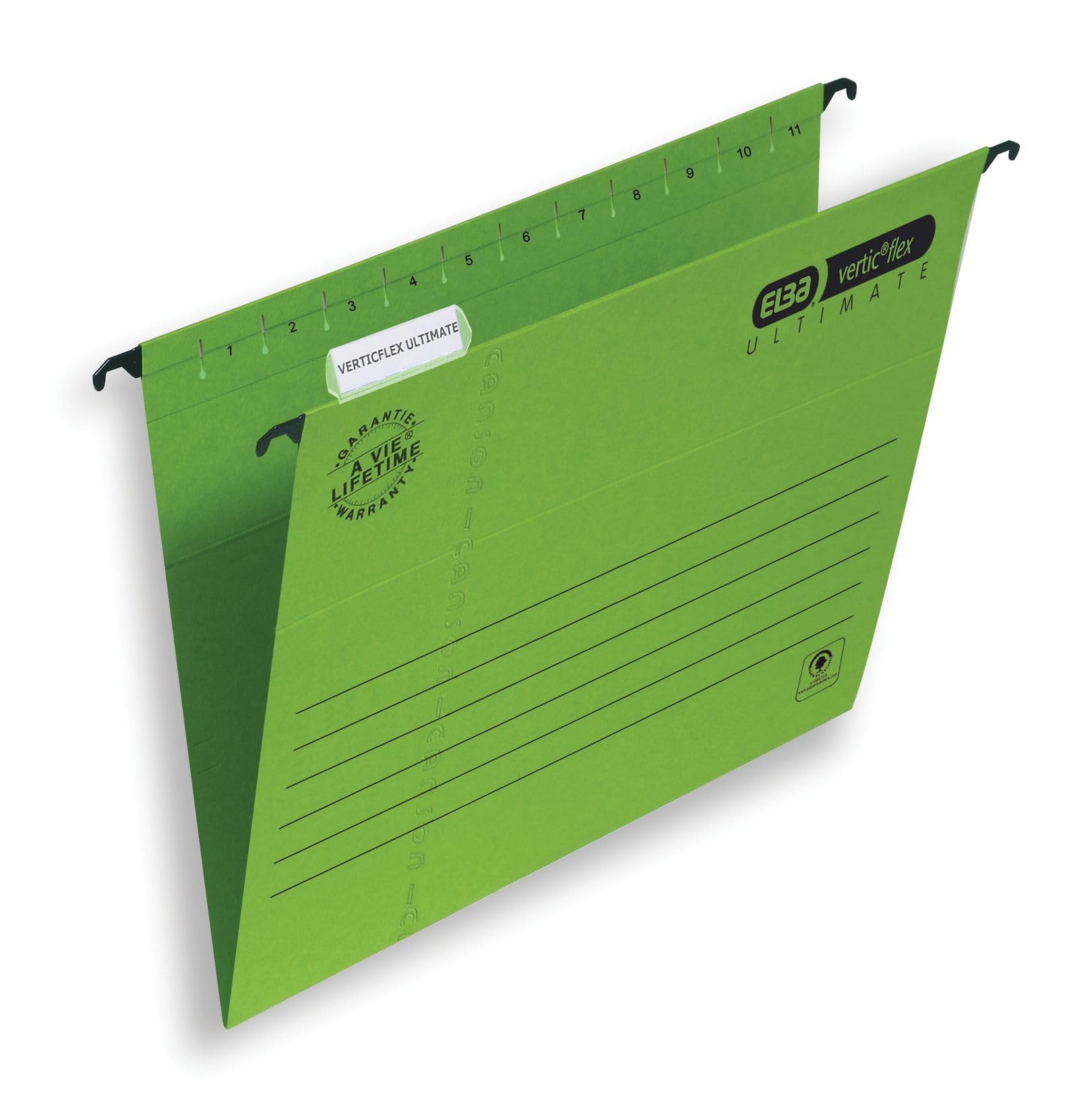 Elba Ulti Vert Suspension File Vbtm FC Green 25 Pack 100331170 BX12108