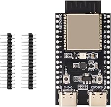 QIQIAZI ESP32-C6 ESP32-N4 Development Boards, for ESP32-C6 Module, Supports WiFi+Bluetooth, 4MB Flash with Type-C Interface, Compatible with Arduino