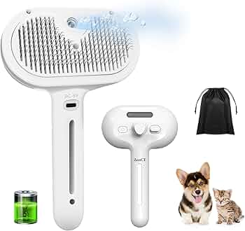 Amazon.co.jp: ZenCT ペット用ブラシ ワンプッシュ 猫 ブラシ 犬