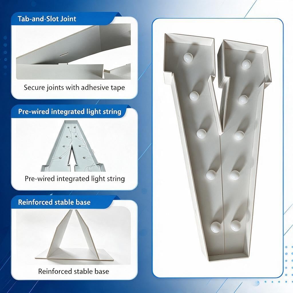 GRAD Lettere Insegna LED Laurea 2026 con Luce | Pannello Schiuma KT, Base Solida, Montaggio Facile, Trasportabile, Sfondo Laurea(Cool white,70cm)