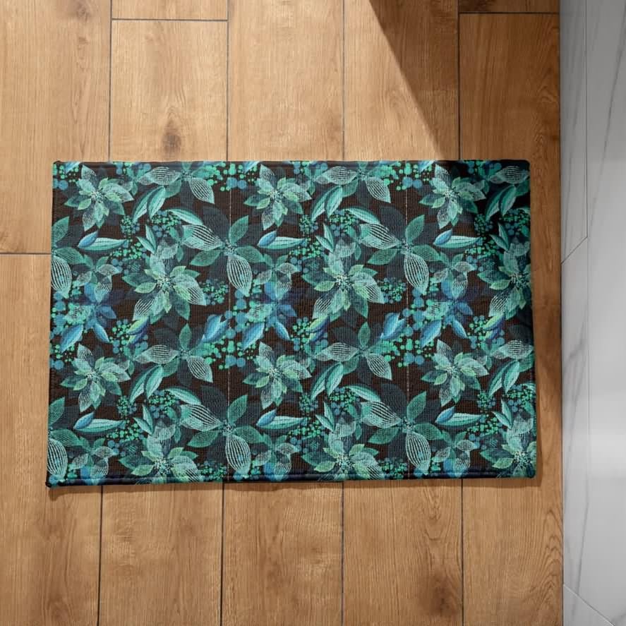 Tapis de cuisine lavable rétro pour habiller le sol de votre entrée